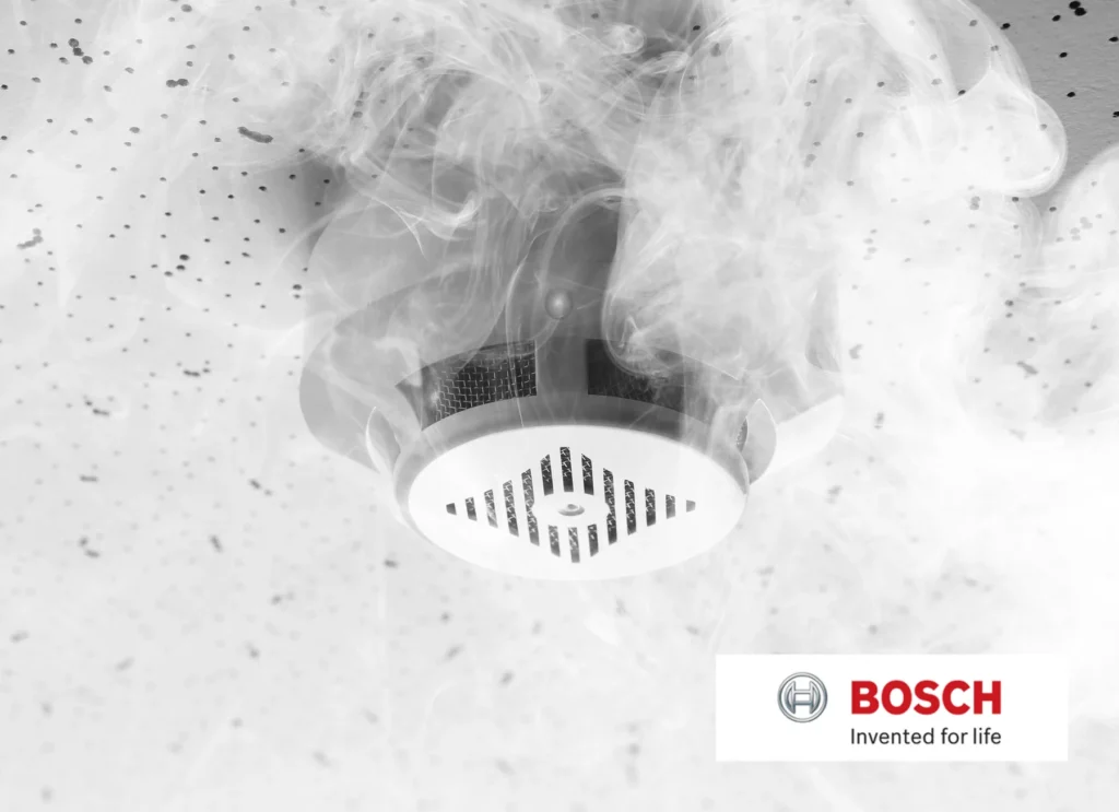 Bosch Brandmeldeanlage – Partnerprodukt für professionellen Brandschutz bei Löffler Security