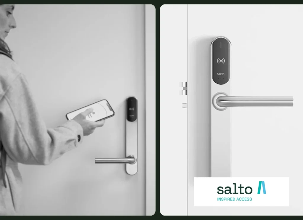 Salto elektronische Türschlosslösung – Zutrittskontrolle-Partner von Löffler Security